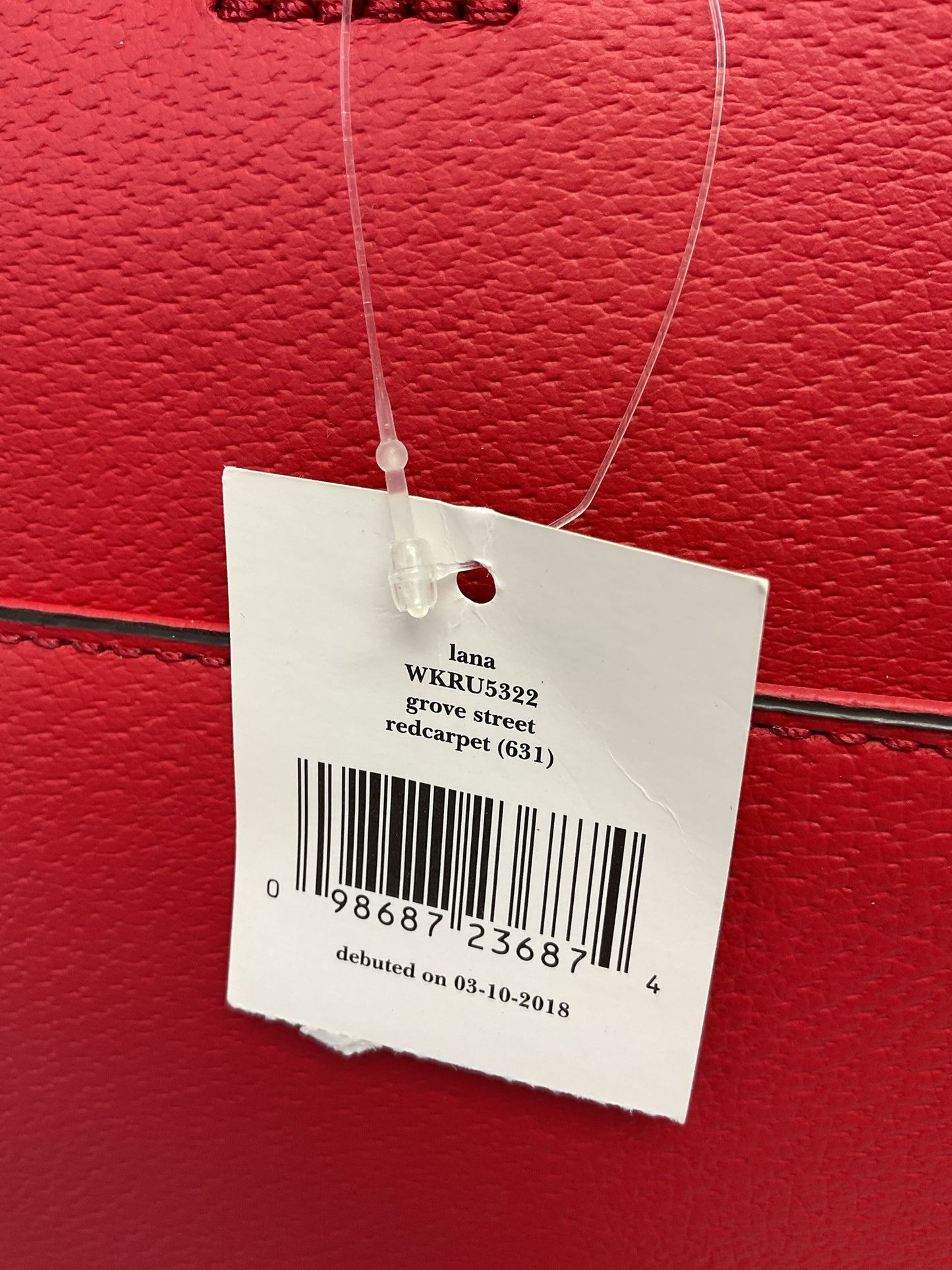 Kate Spade Purse NWT Lana Red Carpet Grove Street new 2 way satchel crossbody