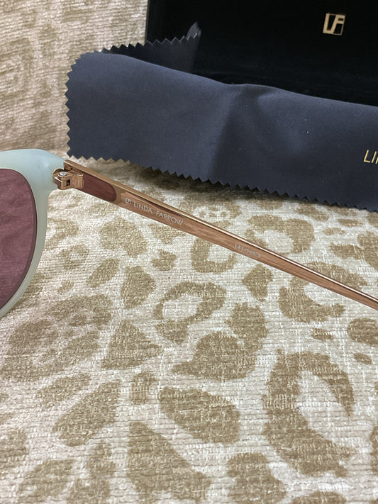Linda Farrow Sunglasses LFL/360/9 sage