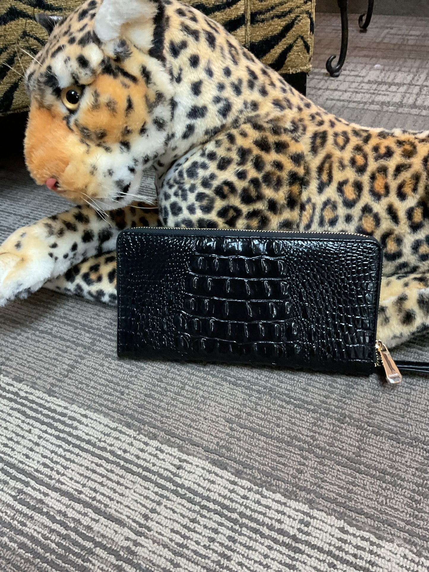 Purse Large Black Melbourne Skyler Wallet Retail $175