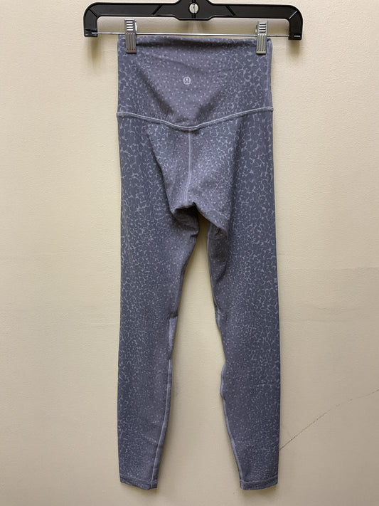 Lululemon Size 2 Gray Pants wunder train high rise tight