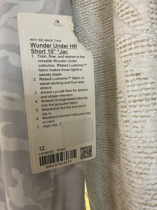 Lululemon Size 12 Gray Shorts Wunder Under HR Jac