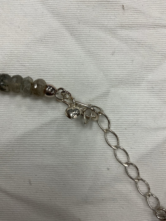 Jay King Necklace 18" graduated beads labradorite New Mine Finds