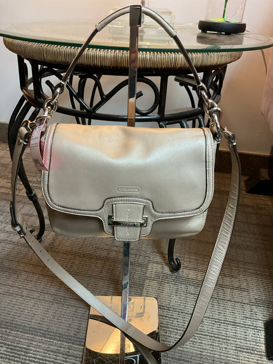 coach Purse champaigne Taylor Leather MINT Condition