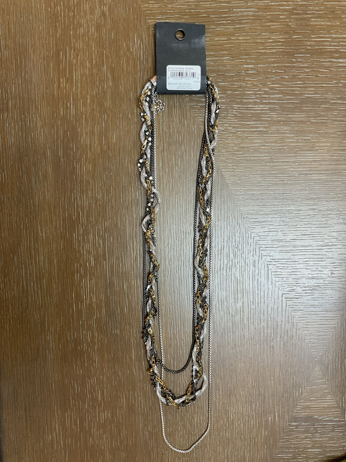 Armani Exchange Necklace New multi strand 22"