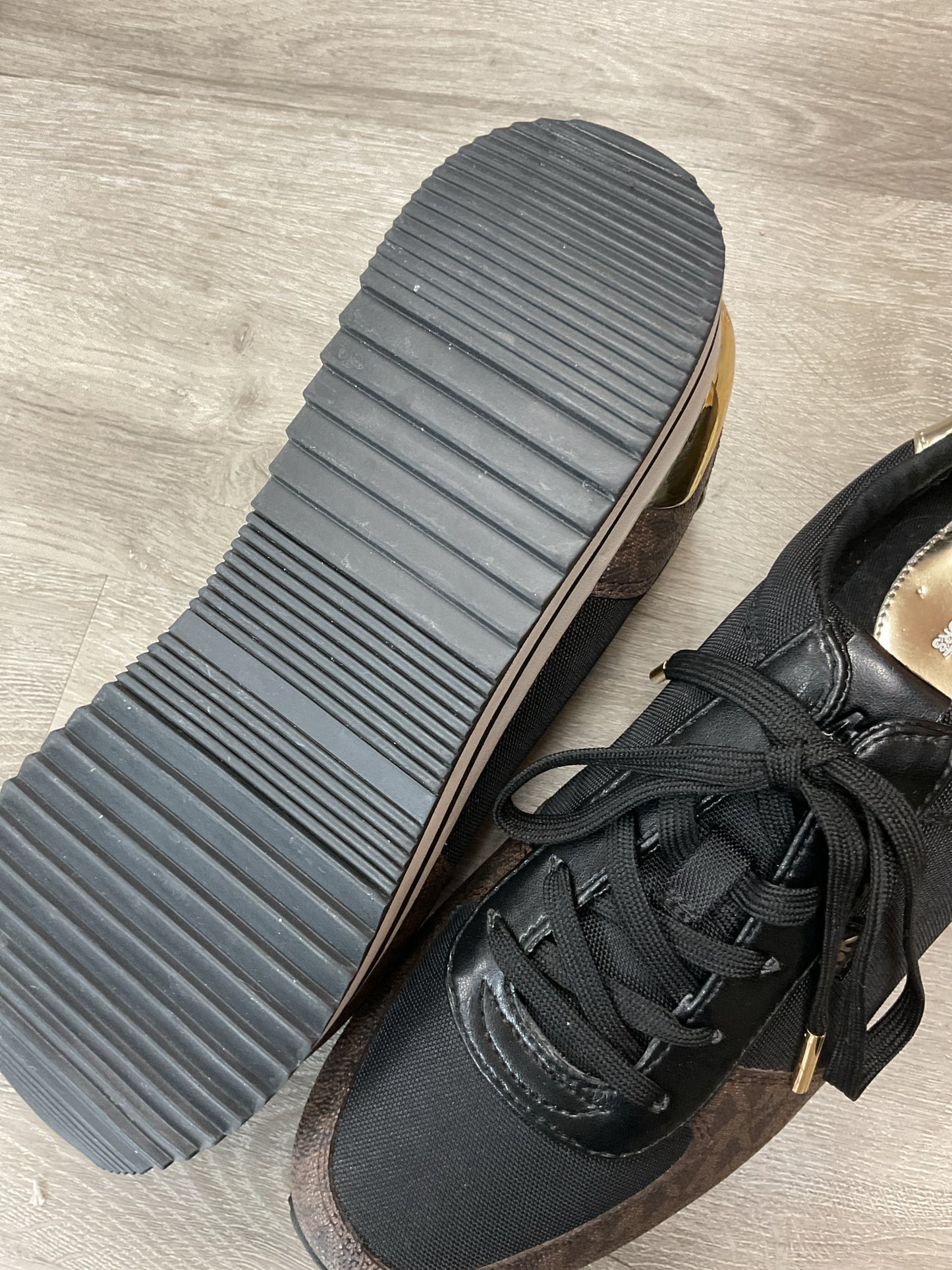 Michael Kors 8.5 Brown shoes Monique trainers new sneakers
