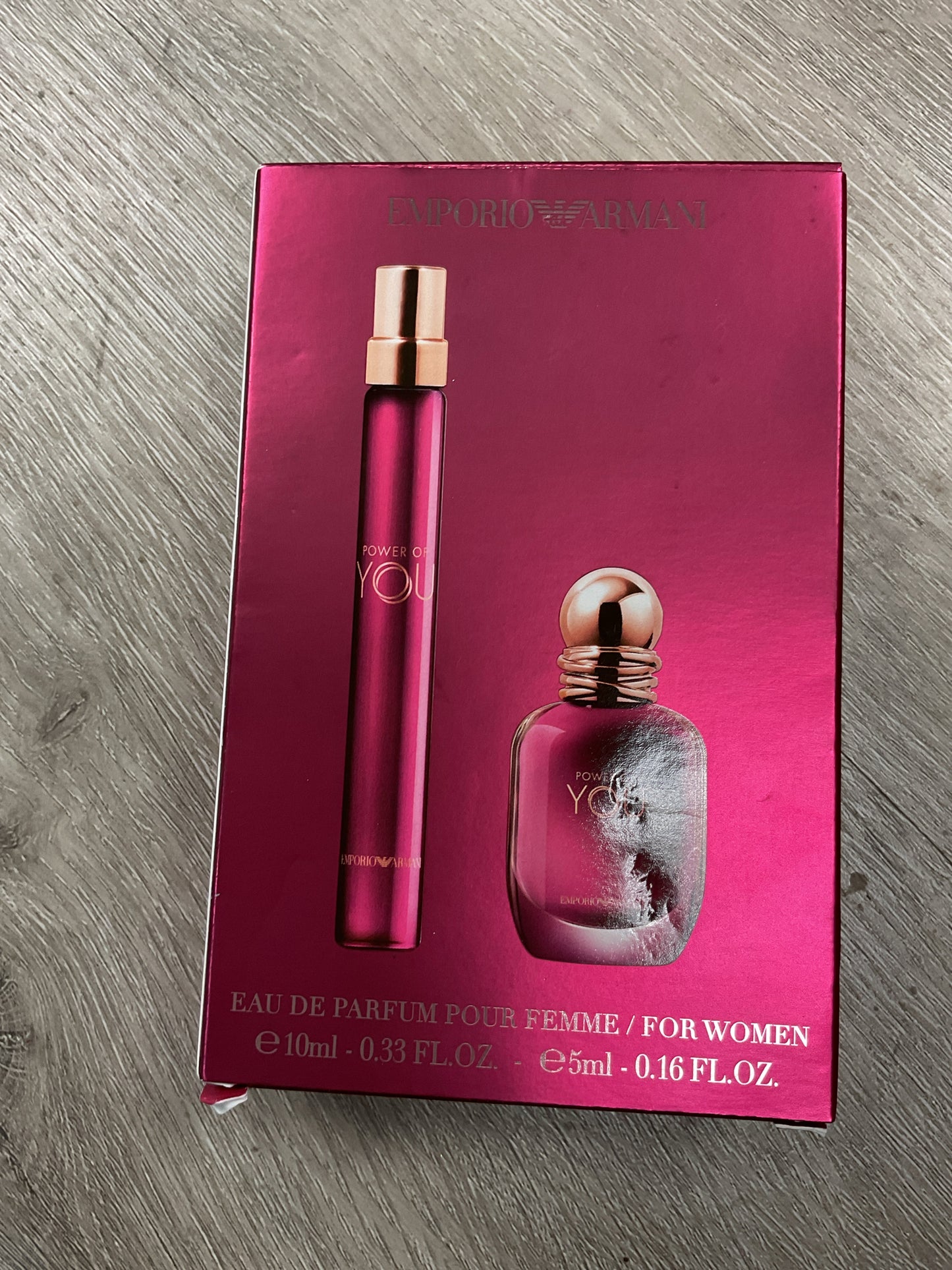 perfume travel set Emporio Armani dep women