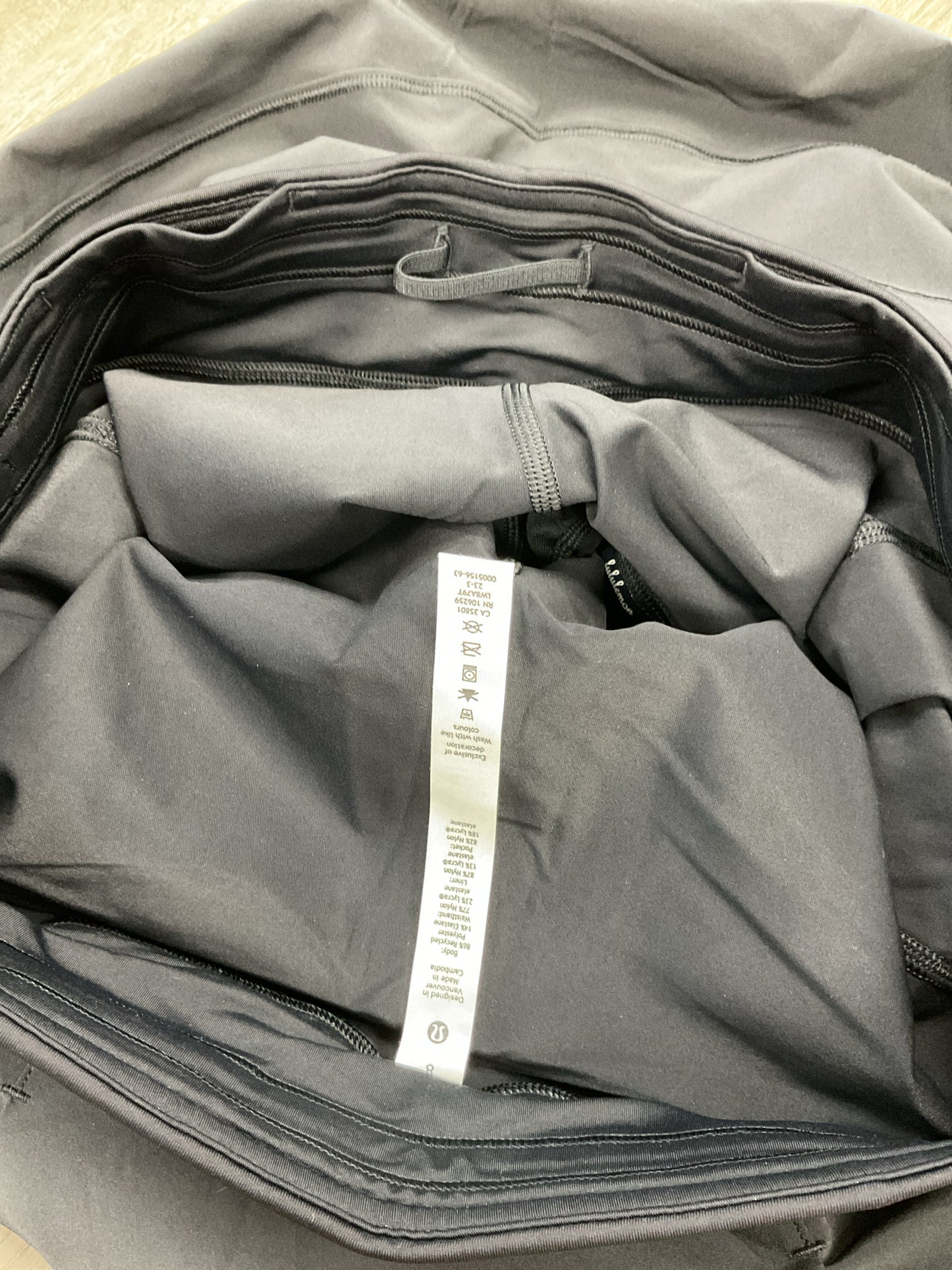 Lululemon Size 8 Black Skirt NWT Pace Rival MR skort Long