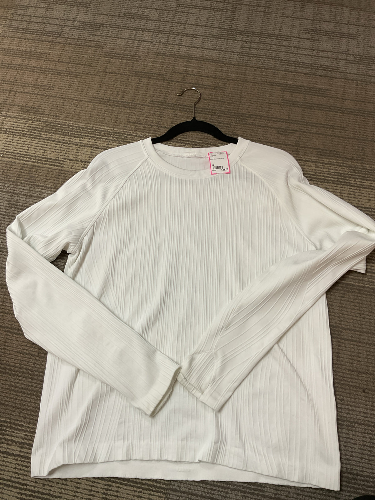 Lululemon Size 14 White Shirt