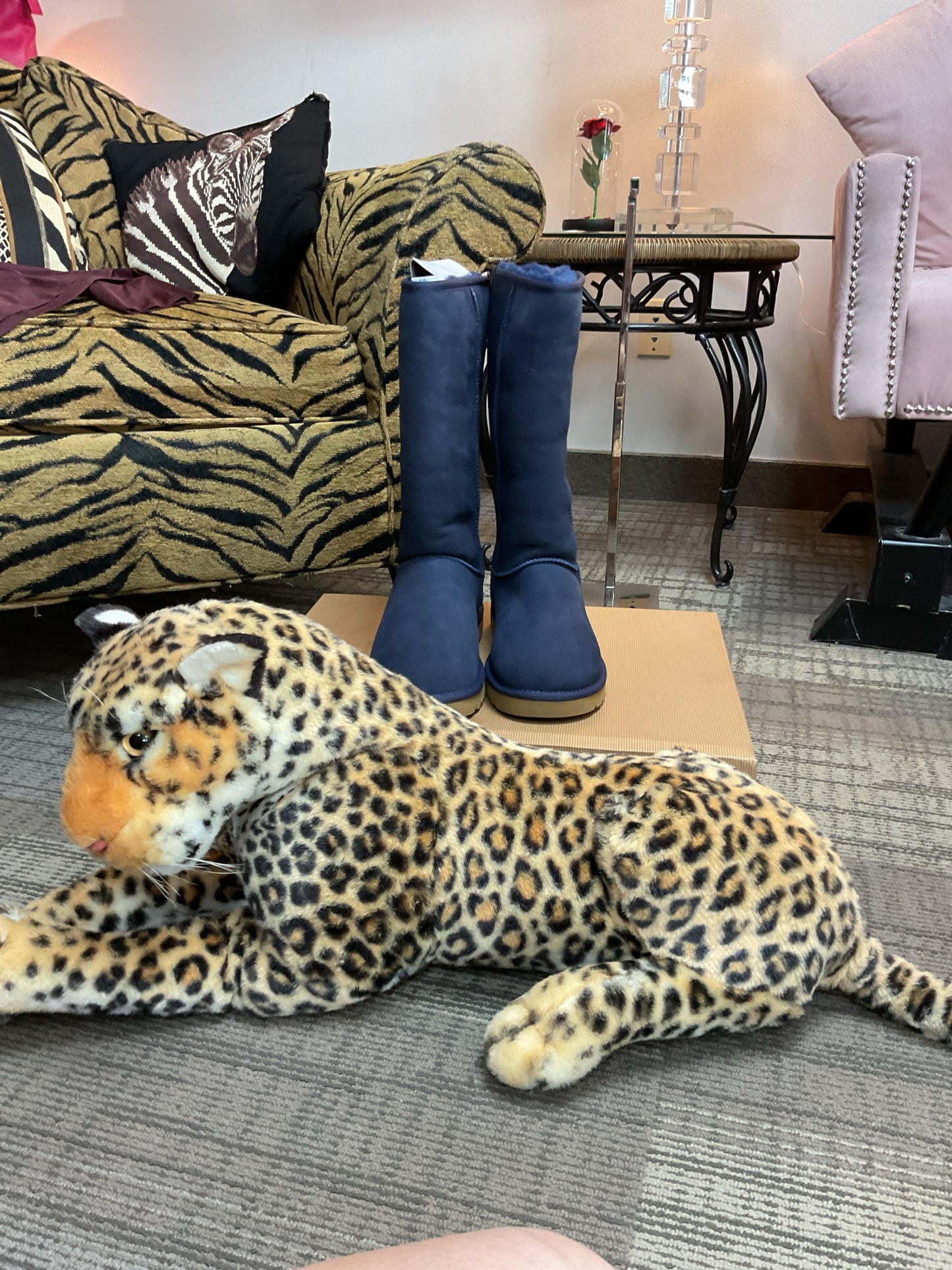 UGG 11 Blue Boots NEW in box Classic Tall sherling