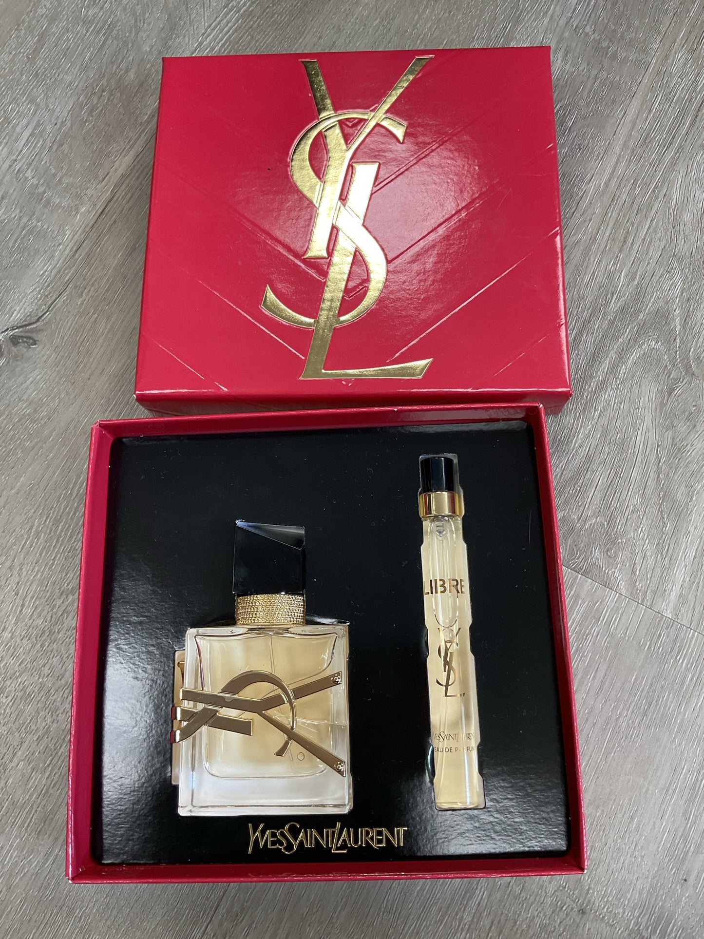 perfume YSL Libre set new EDP 1oz and travel spray