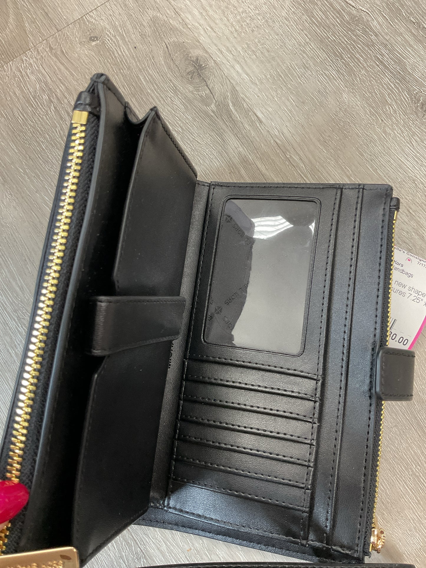 Michael Kors Wallet double zip phone case wristlet
