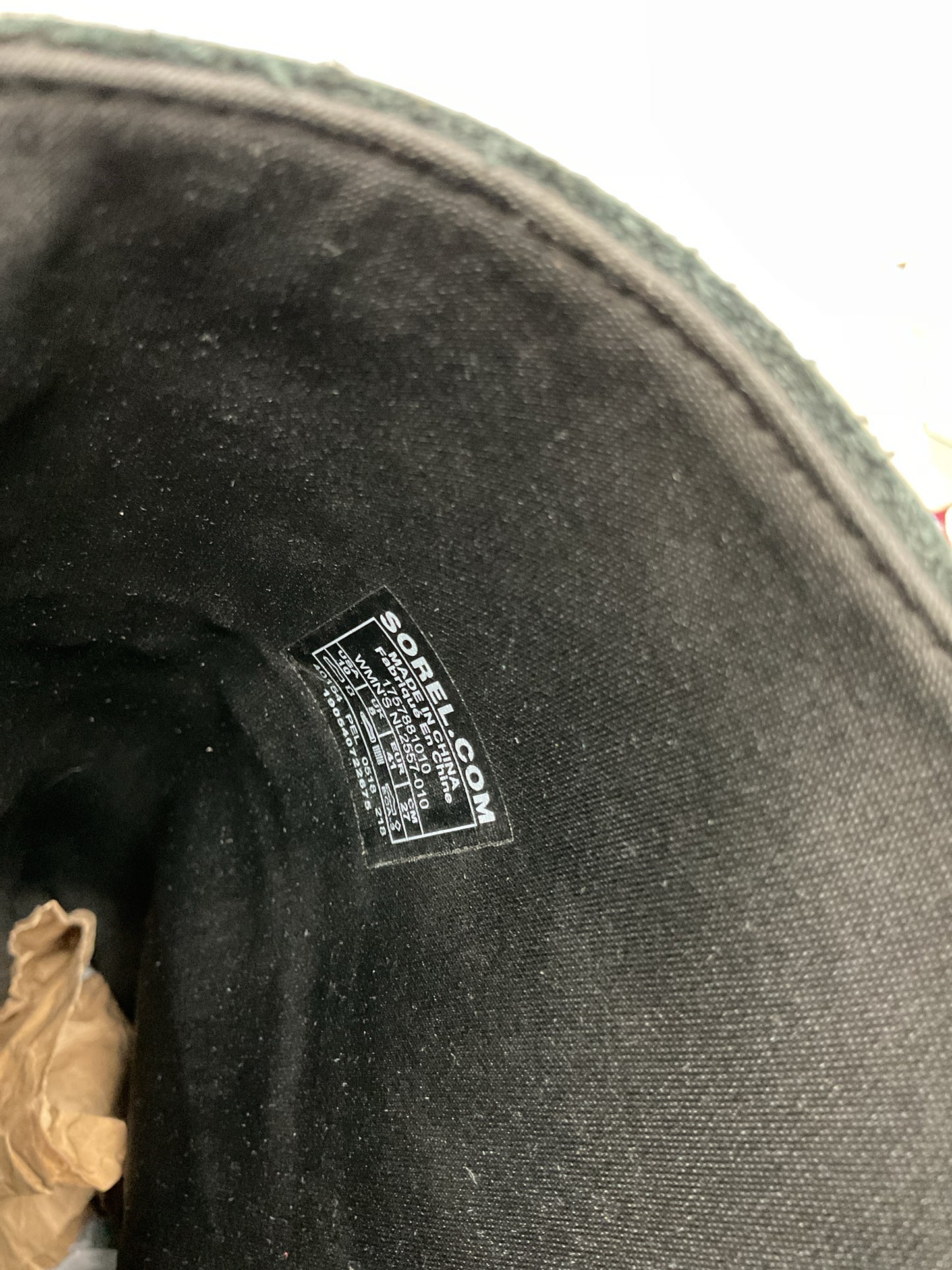 Sorel 10 Black Boots ladies Slimpack riding leather