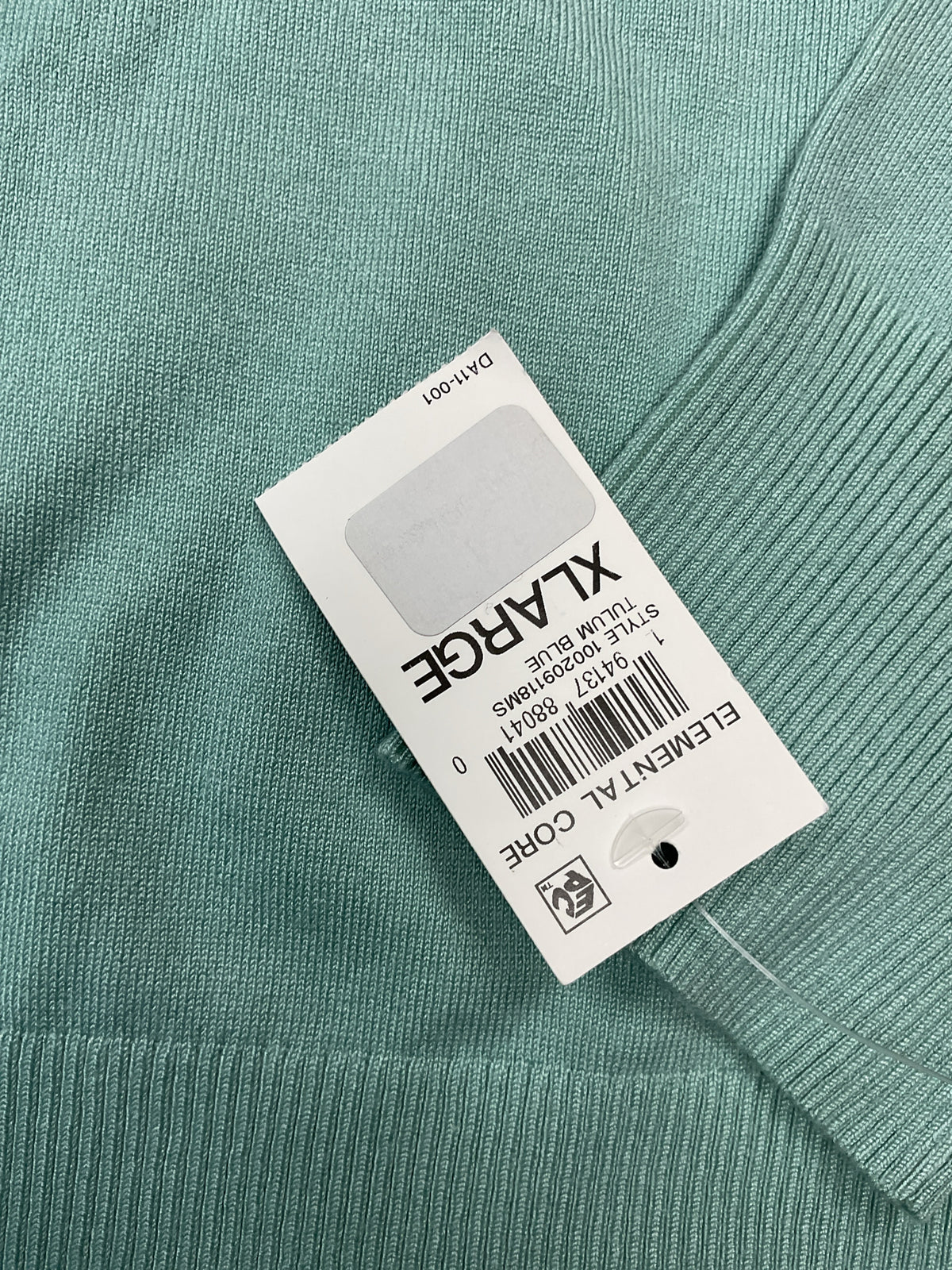 INC Size XL Tulum Blue Sweater v neck NWT soft