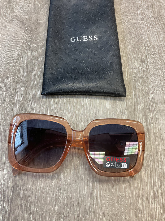 Guess Sunglasses transparent peach gradient new sunglasses