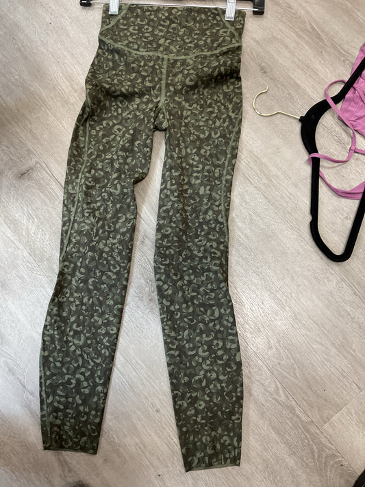 Lululemon Size 2 Green Pants camo leggings