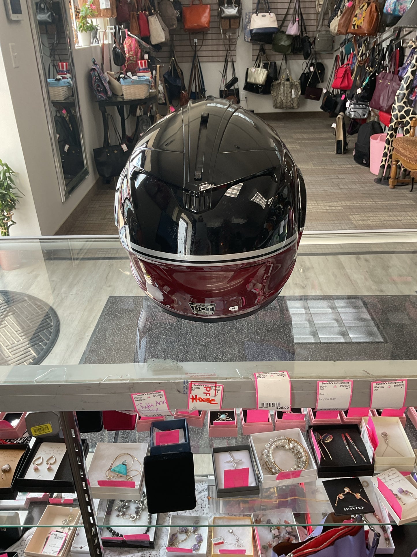 Harley Davidson Misc. Used Once Capstone Sun Shield Medium full face Helmet