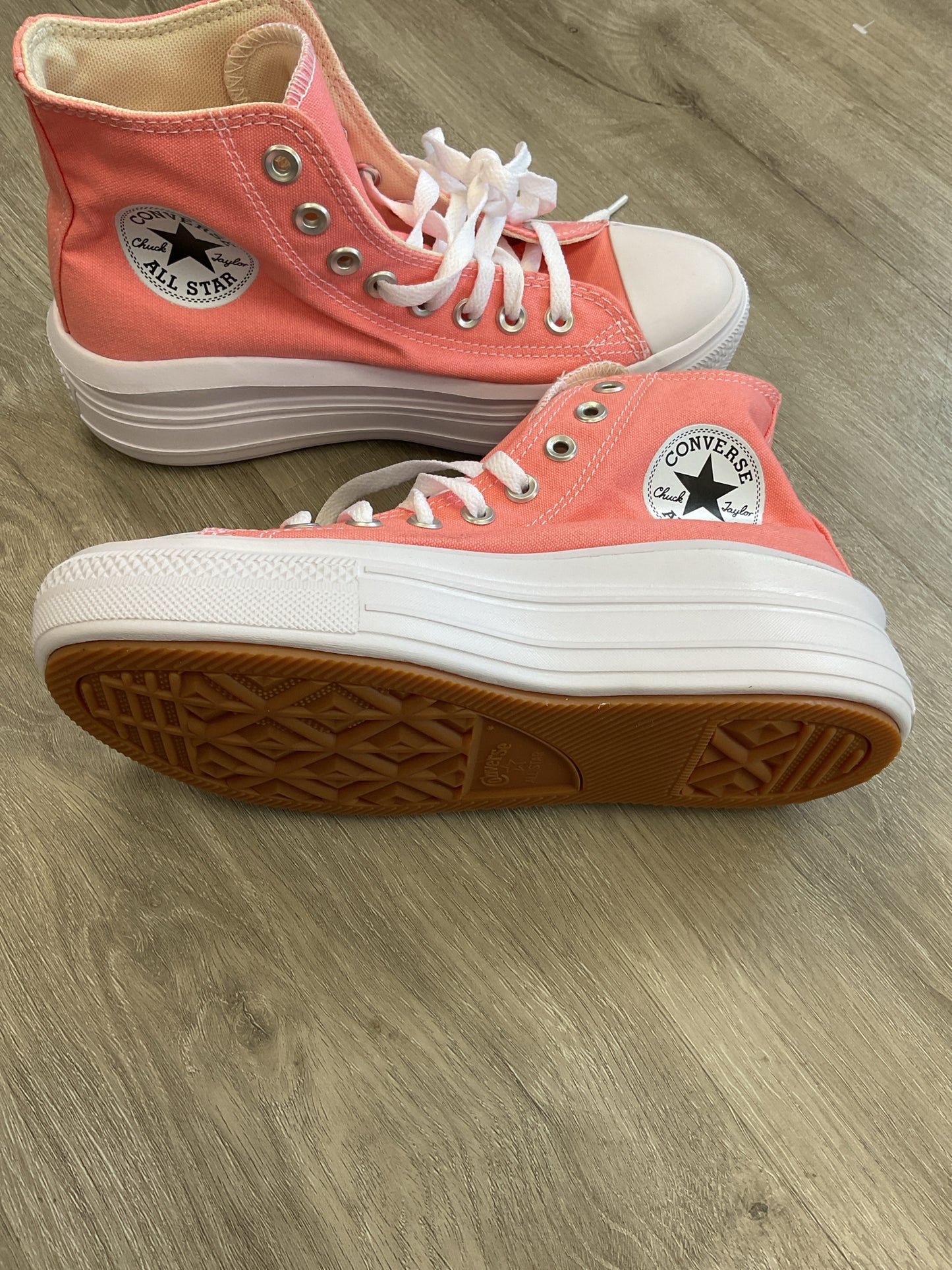 converse 7 Pink shoes new Chuck Taylor all star MOVE Platform