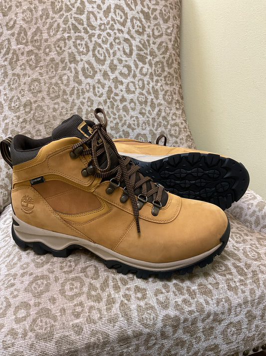 11 Timberland Tan Boots lace up hiking  New