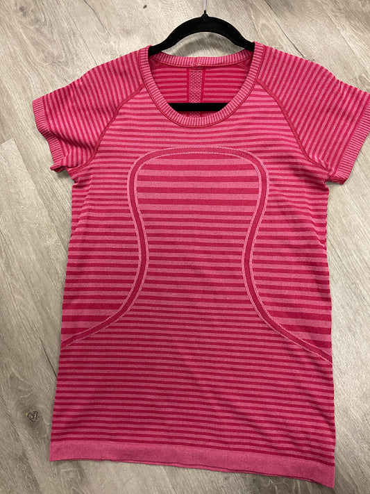 Lululemon Size 8 Pink Shirt striped vintage