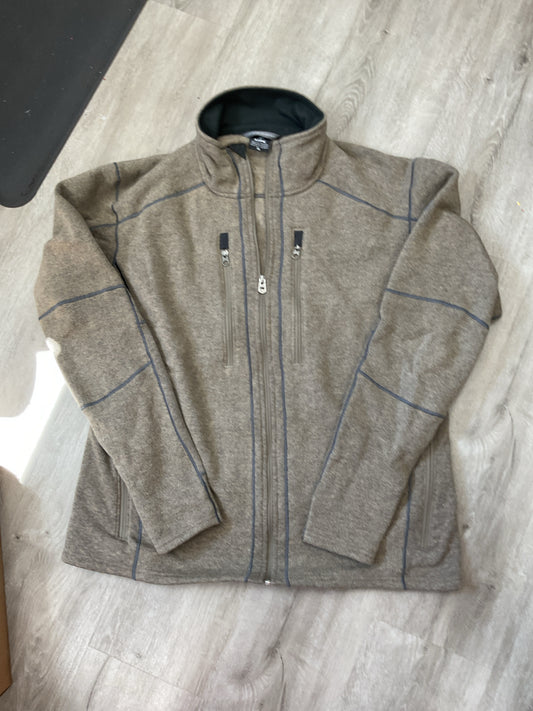 KUHL Taupe Size XL Jacket knit zip Men's athletic