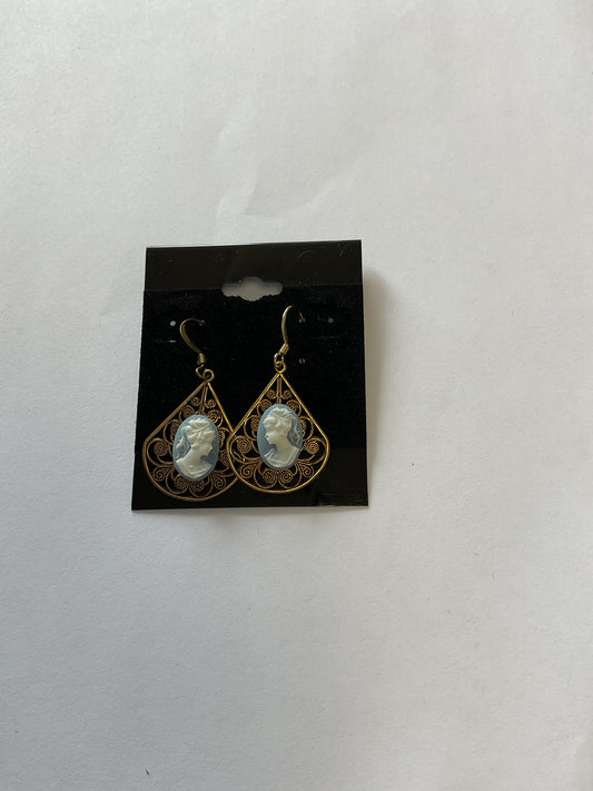 Cameo Earrings