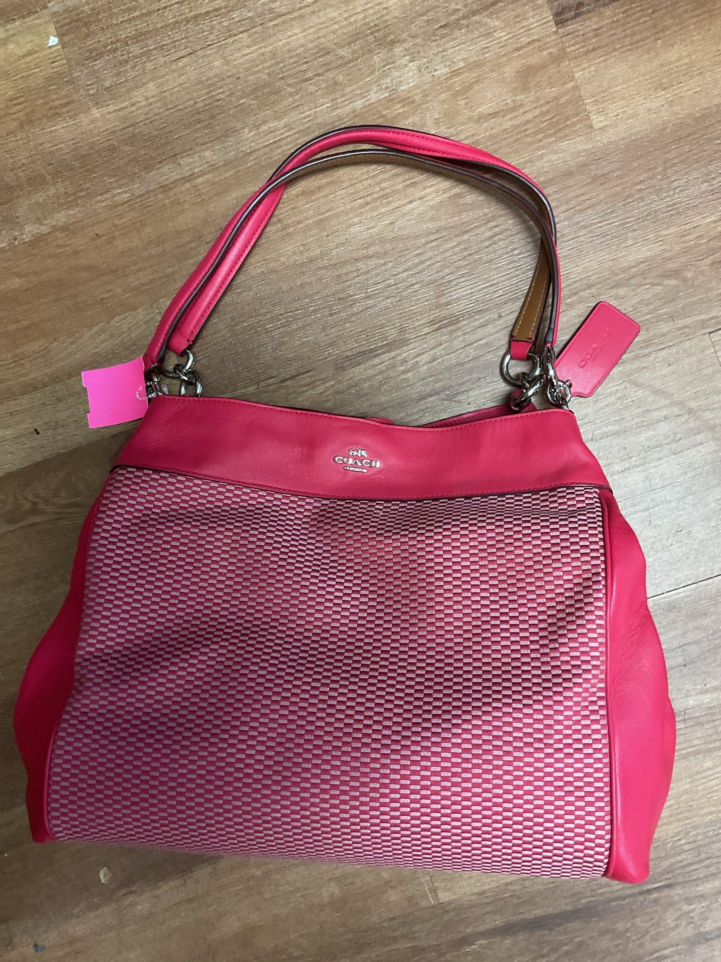 coach Purse F57540 Legacy Jacquard Lexy Shoulder Bag