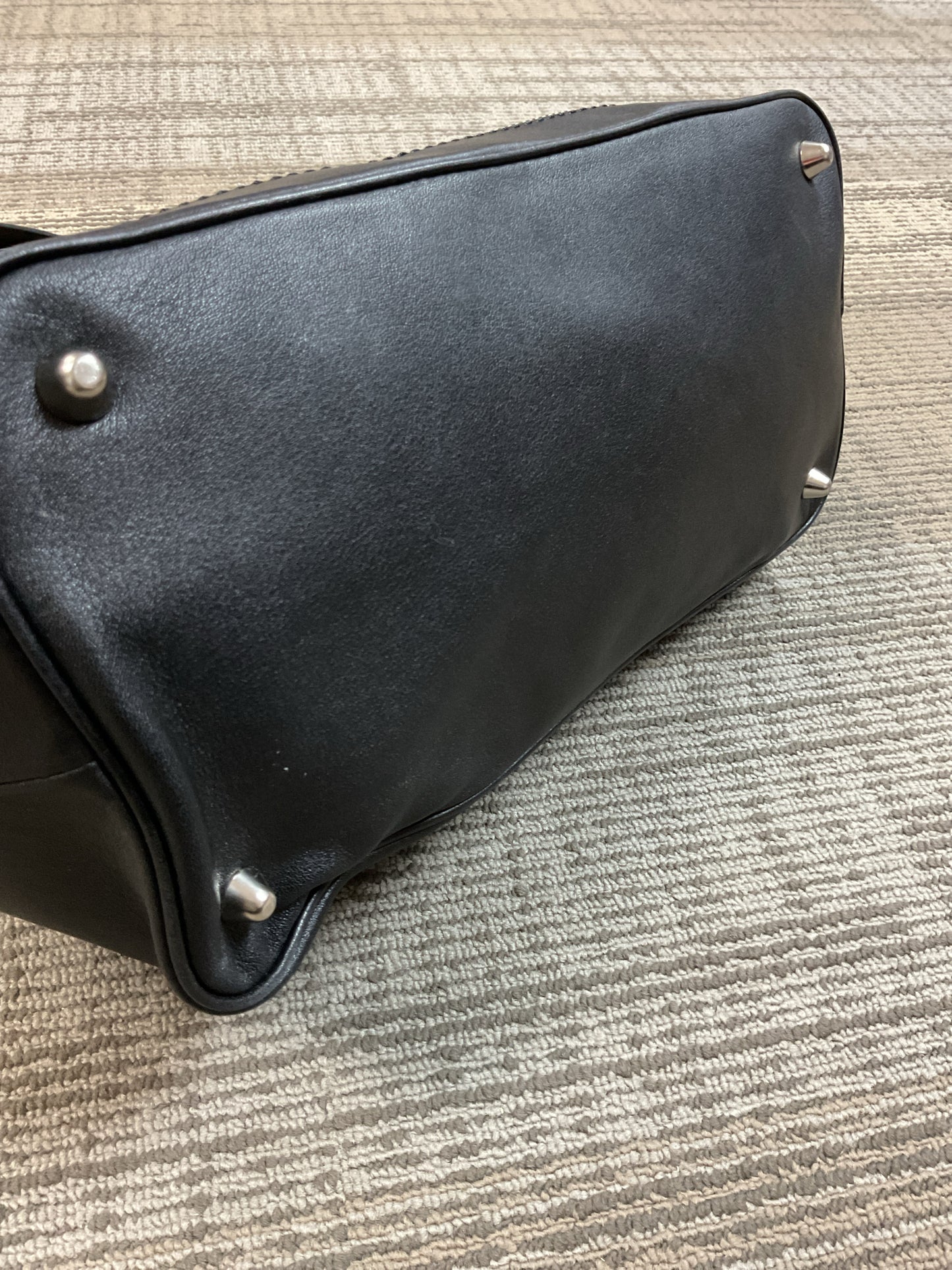 Hampton Leather Satchel coach Purse