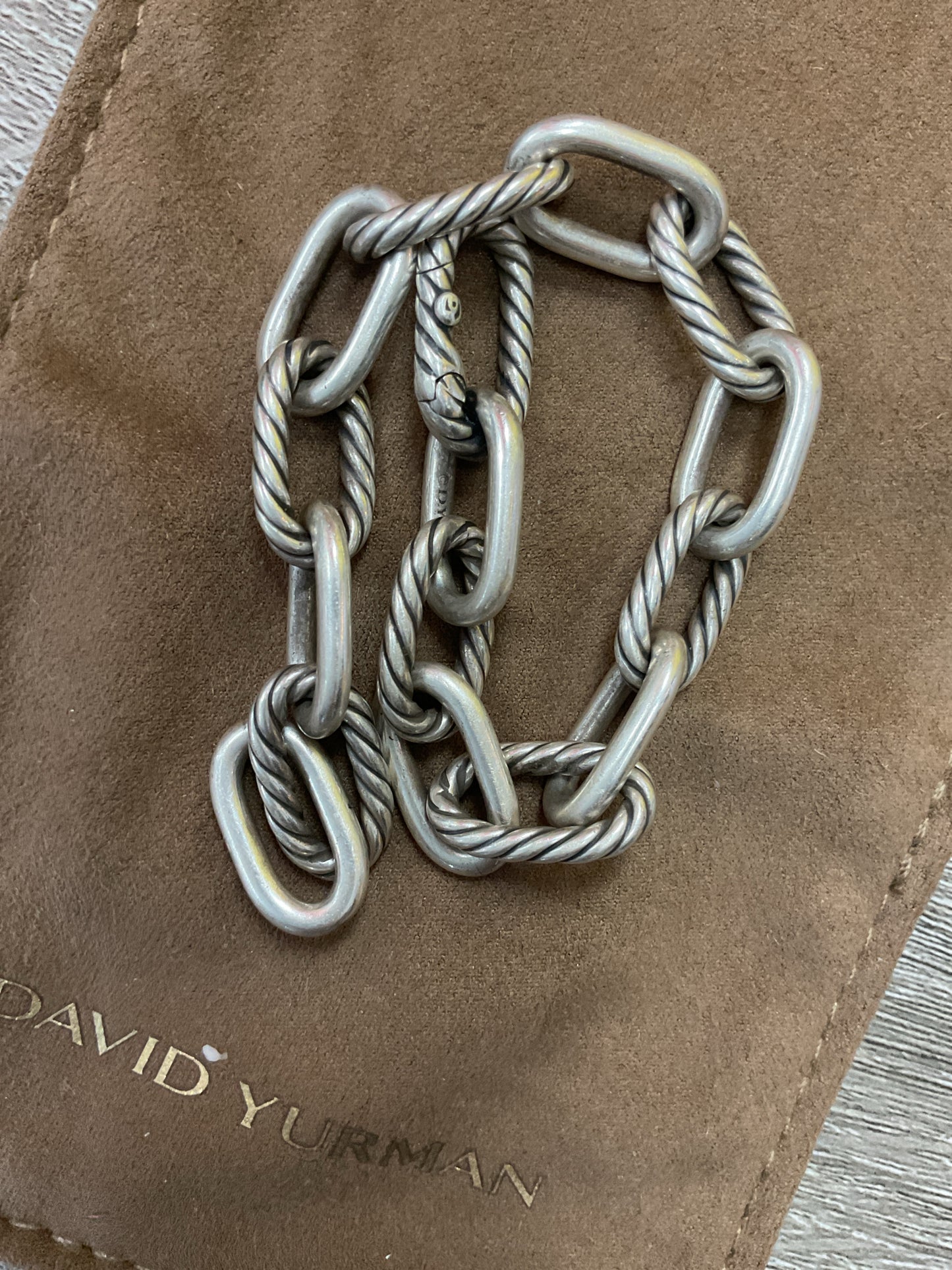 David Yurman Bracelet 925 sterling silver Madison Chain 8"