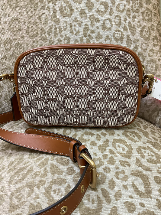 coach Purse CC401 burnished amber camera bag NWT