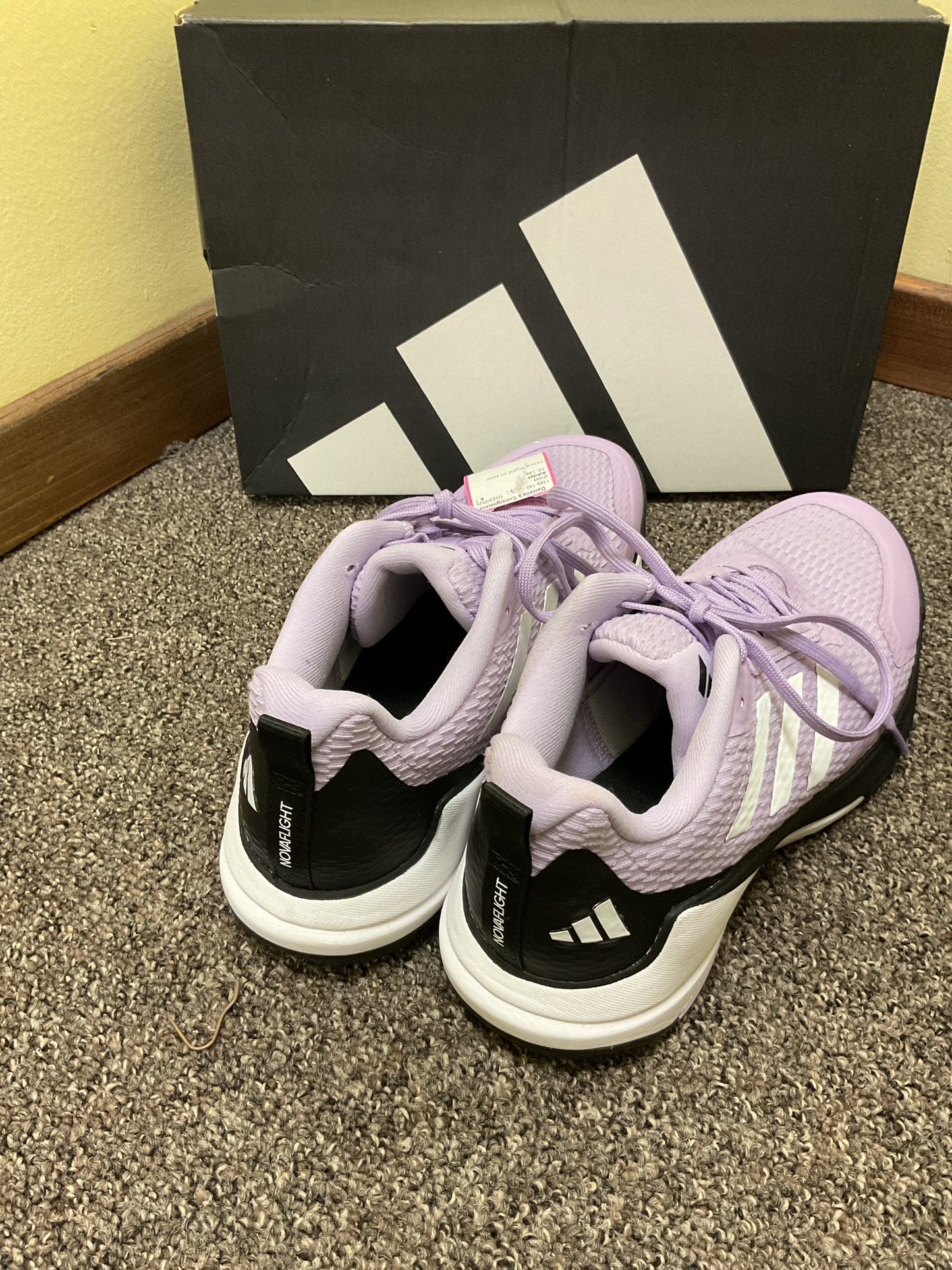 Adidas 10 Lilac shoes