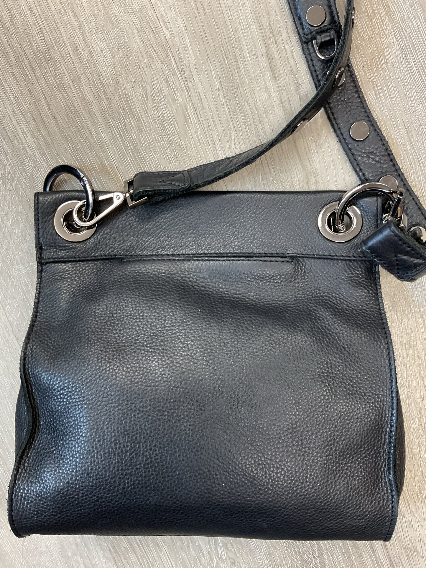 Hammitt Purse silver grommet crossbody