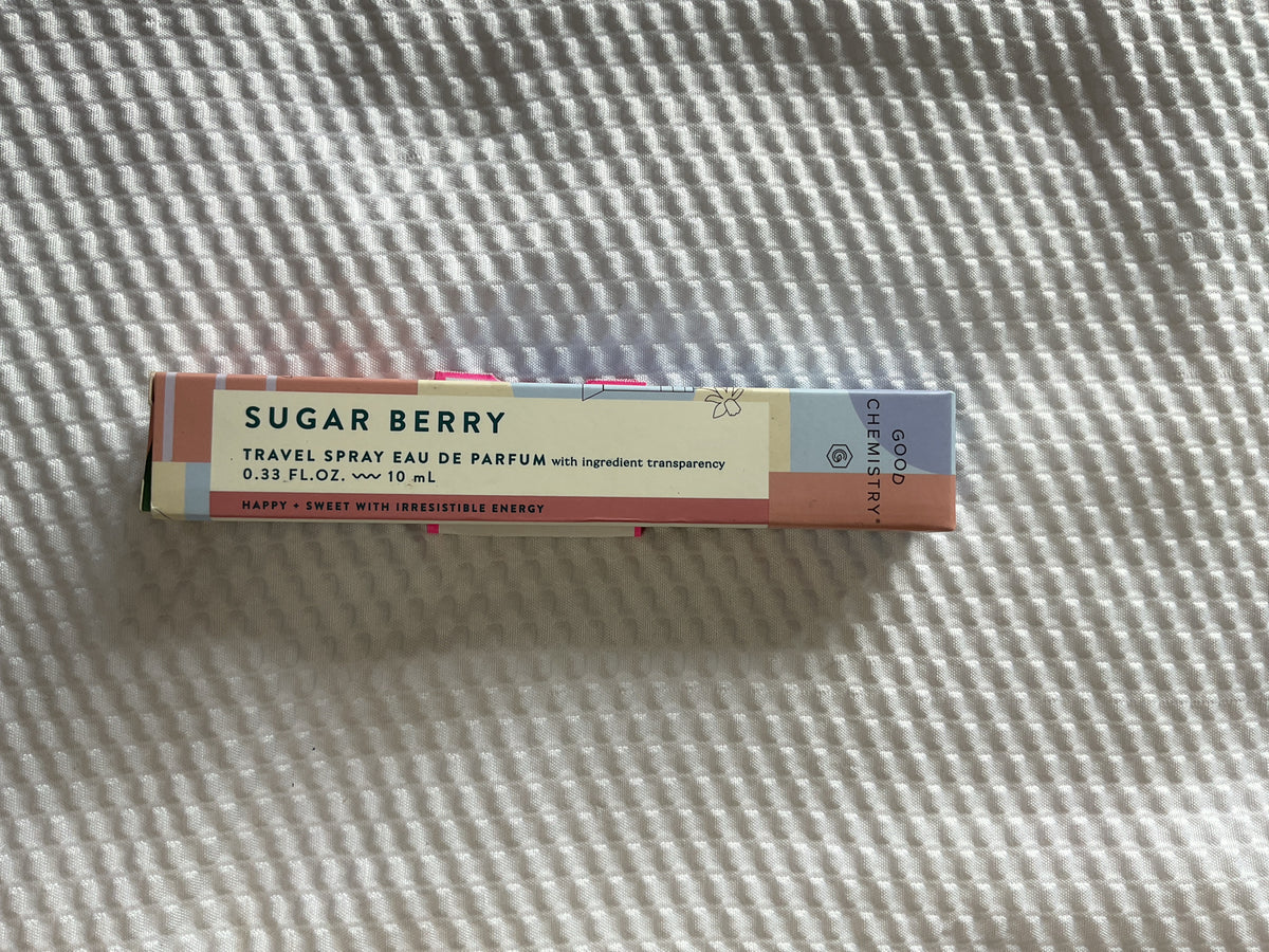 perfume Good Chemistry Sugar Berry .33oz travel spray