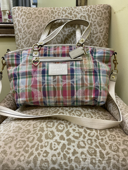 coach Purse Vintage MWT 23389 Daisy Madras