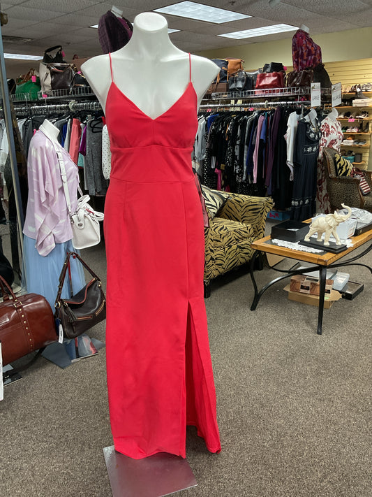 Adrianna Papel Size 12 Coral Dress formal gown NWT