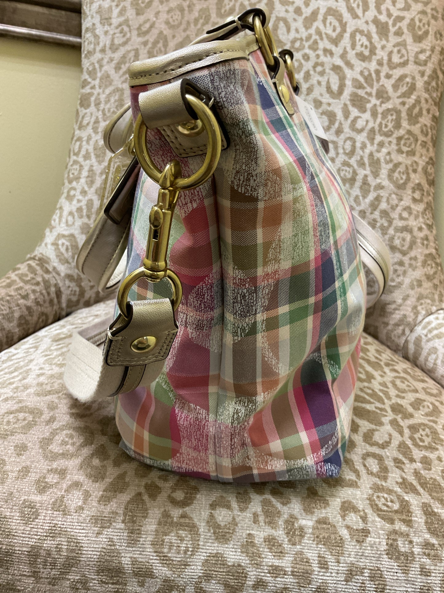 coach Purse Vintage MWT 23389 Daisy Madras