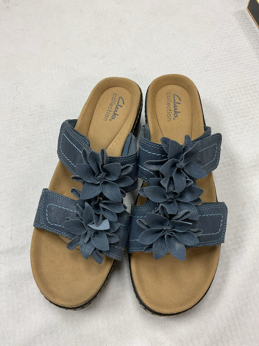 Clarks 10 Blue shoes