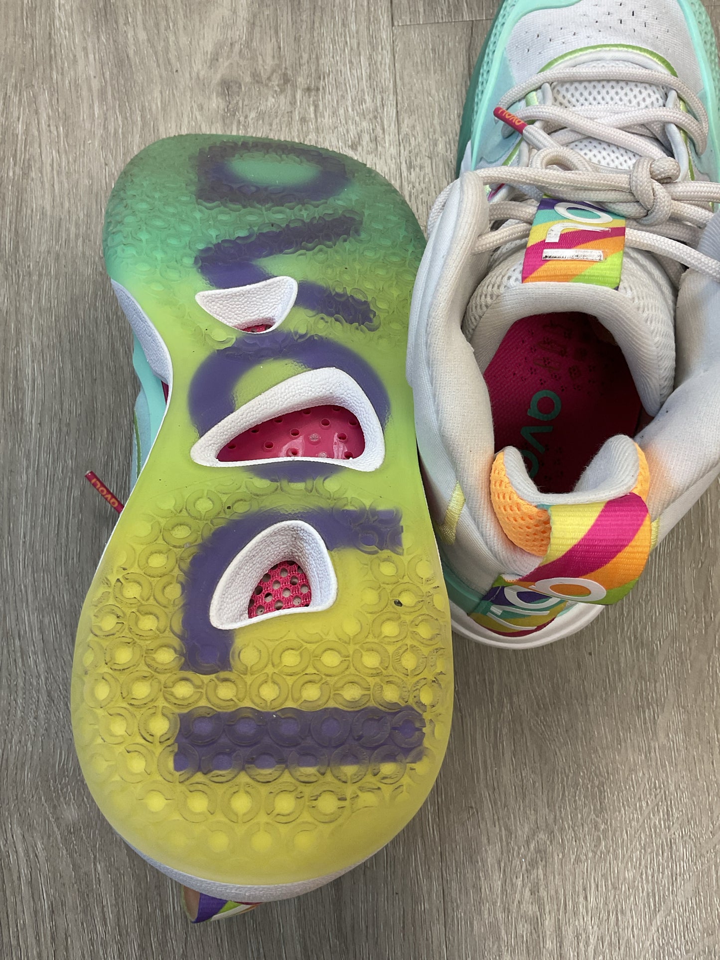 Avoli 8.5 Multi-Color shoes mid beach glass