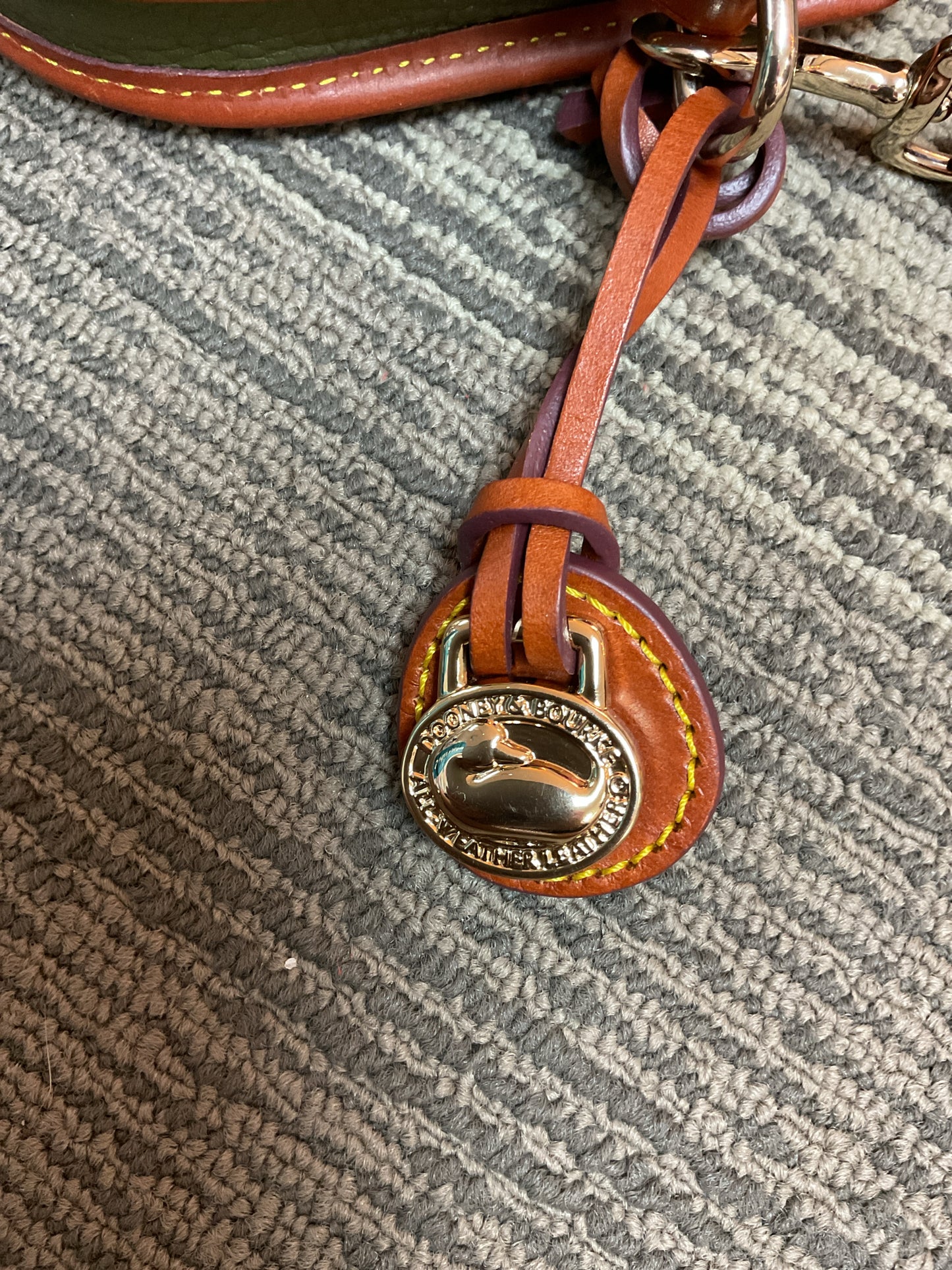 Dooney & Bourke Purse all weather leather big duck