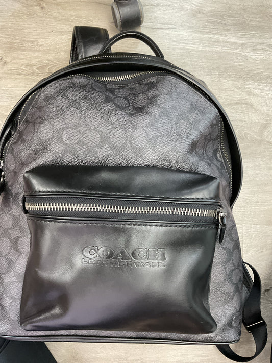 coach Backpack Charter C2670 gray and black Xl