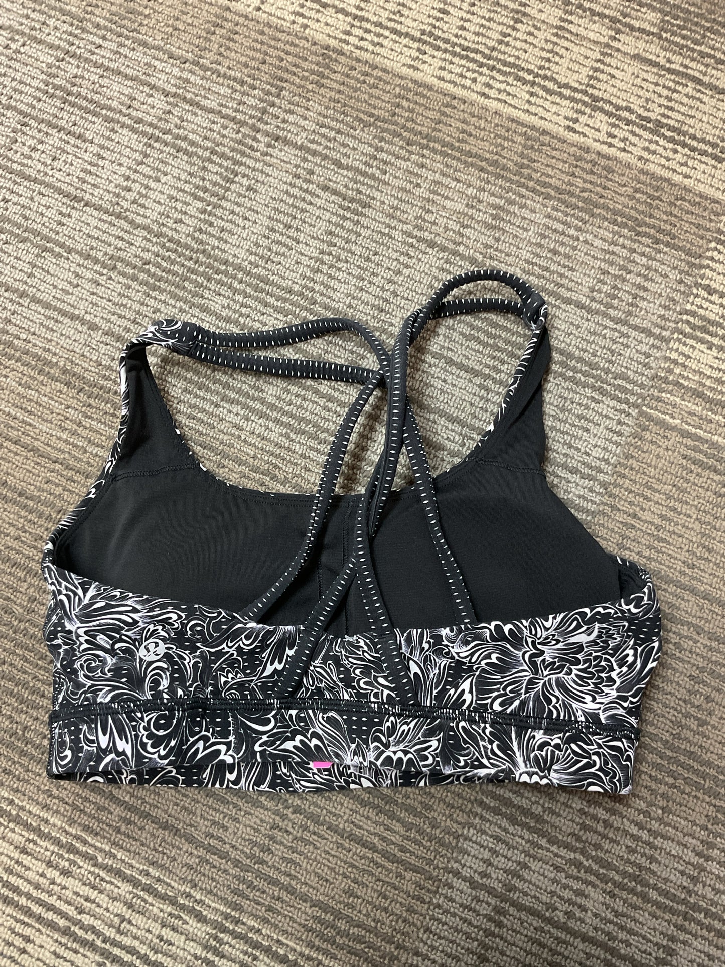 Lululemon Size 8 Black Bra