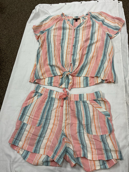 Lane Bryant Size 18 Pink Shirt