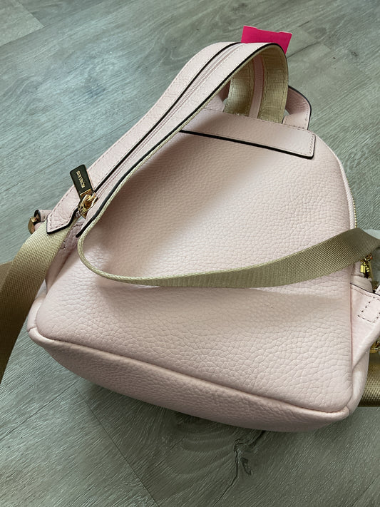 Michael Kors BackPack soft pink mini with gold sequin