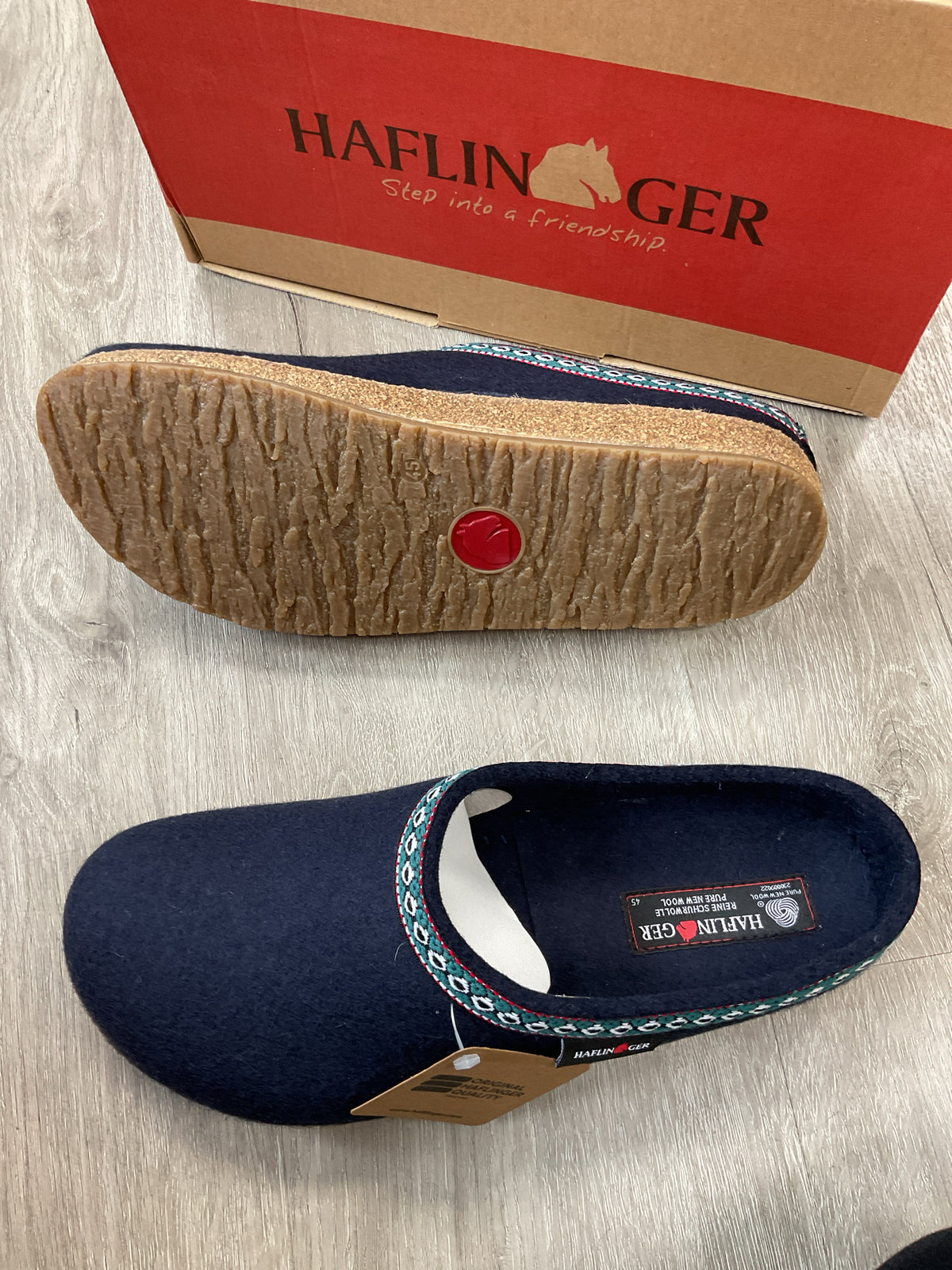 Haflinger NEW size 45 US men's 12 wool German clogs
