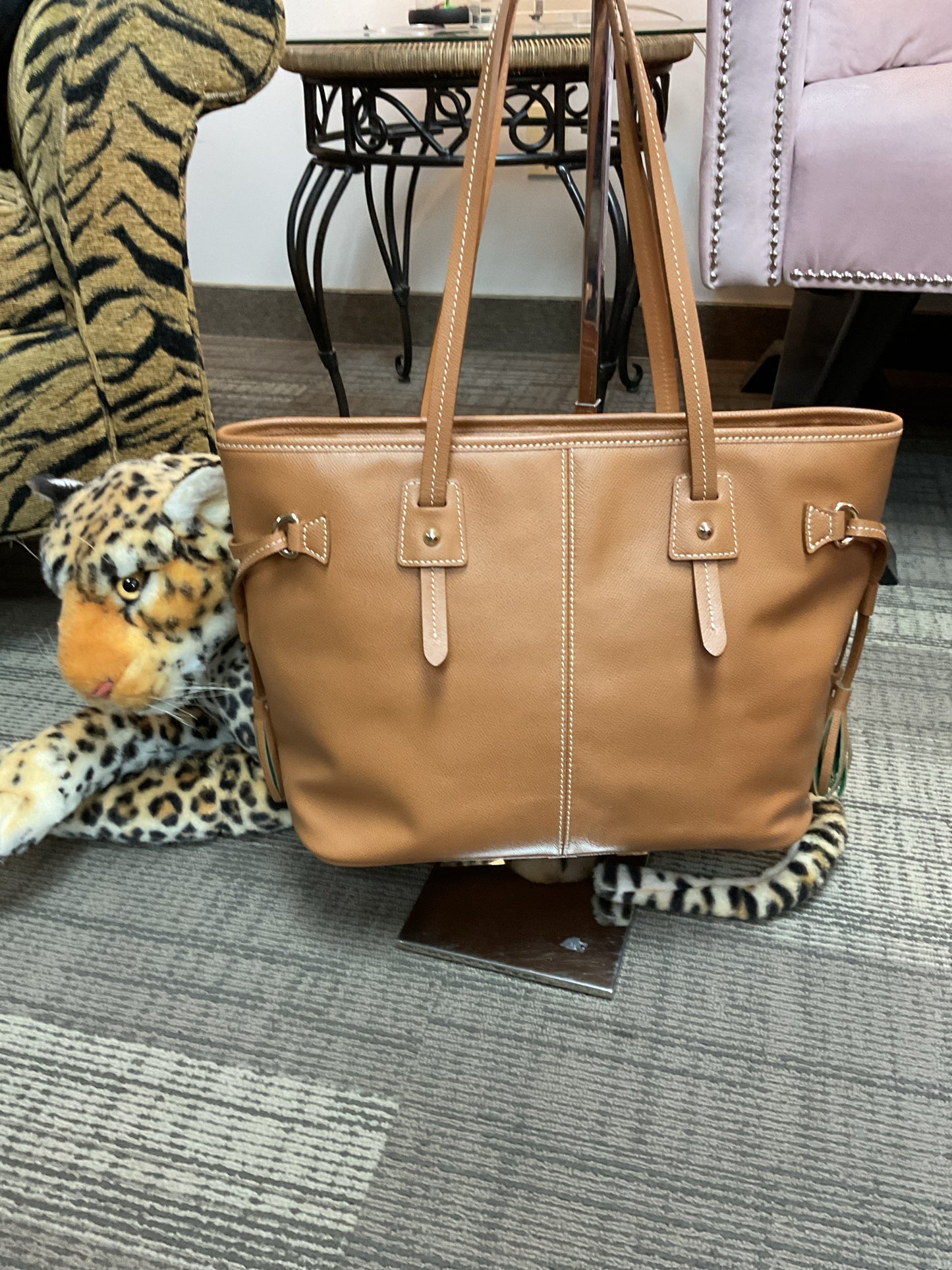 Dooney & Bourke Purse Large Davis Tassel tote shoulder bag