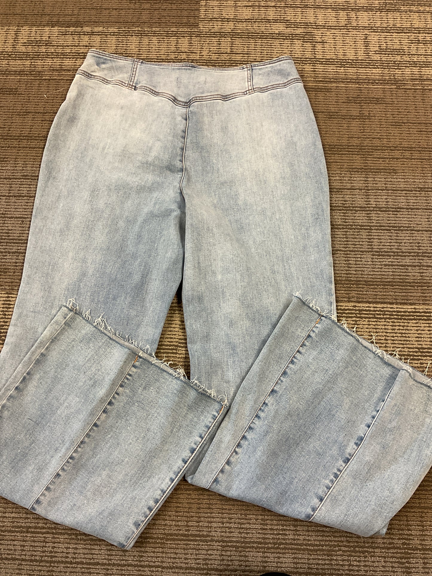 we the free Size 34 Blue Jeans flare leg & 33" LONG inseam