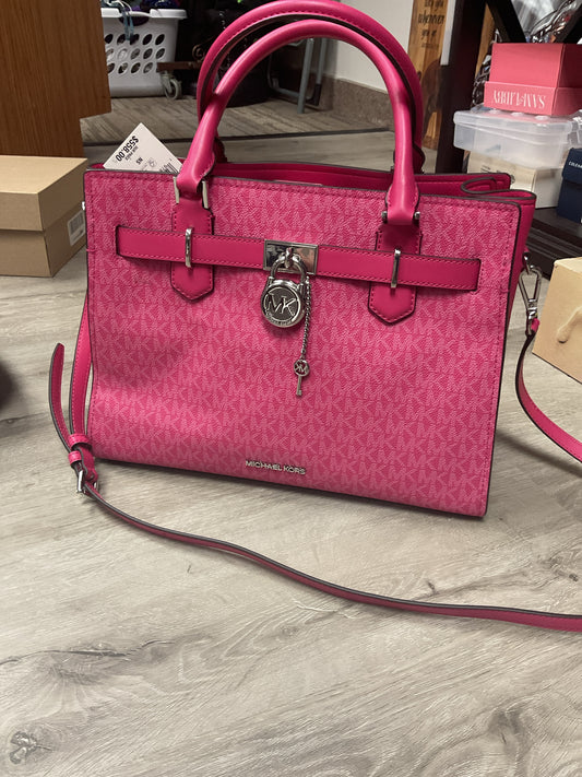 Michael Kors Purse Hamilton Dragonfruit