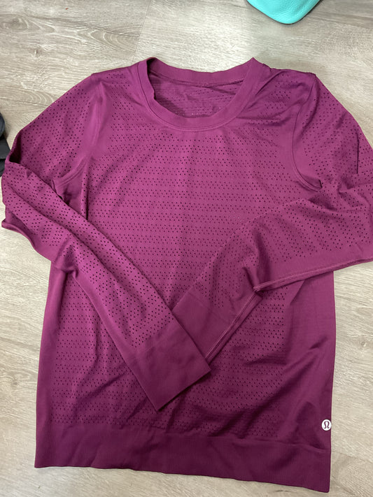 Lululemon Size 2 Plum Shirt