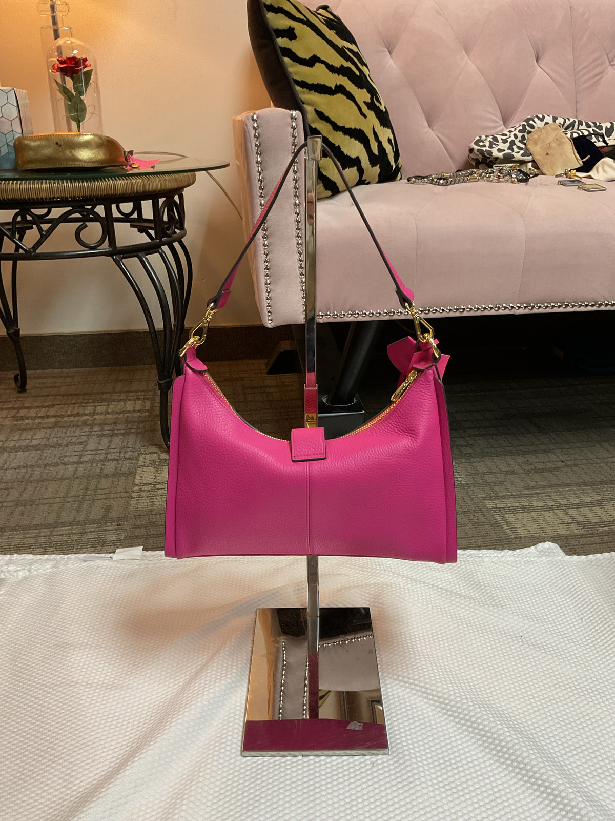 RADLEY Purse medium leather shoulder bag gold hardware