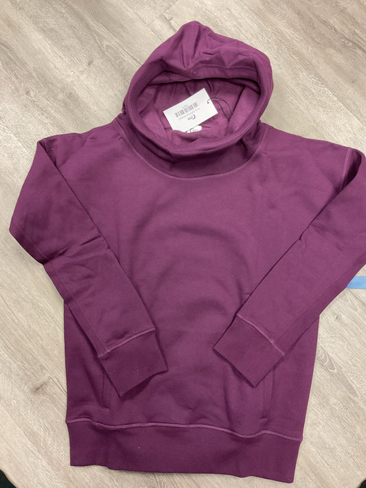 Zyia Size L Burgundy Sweatshirt hoodie new