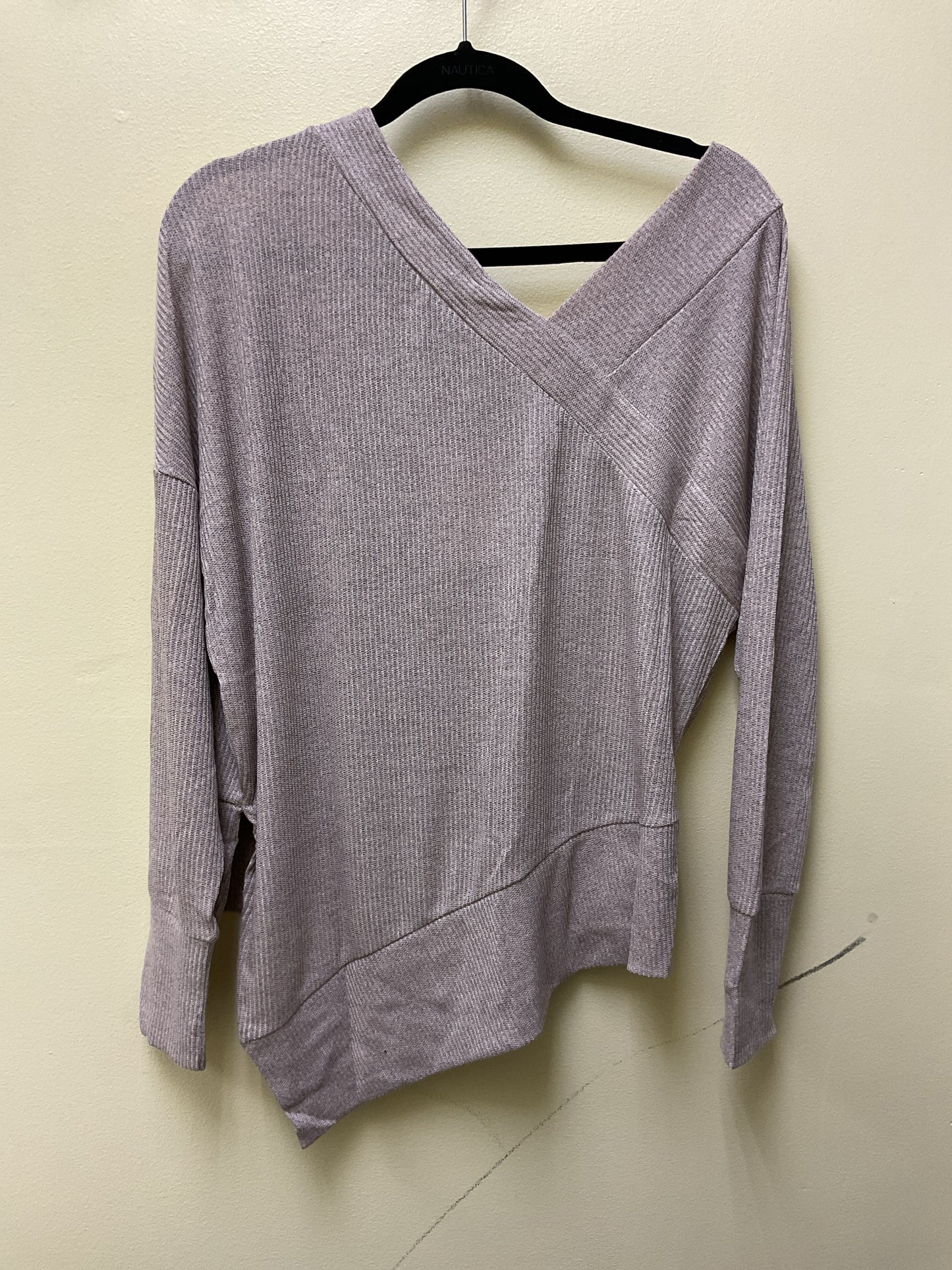 Stella & Dot Size S Taupe Shirt NWT assymetrical oversized small